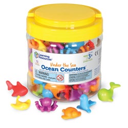 Learning Resources Under The Sea Ocean Counters, Set of 72 1465319