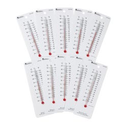 Learning Resources Student Thermometers, Set of 10 373658