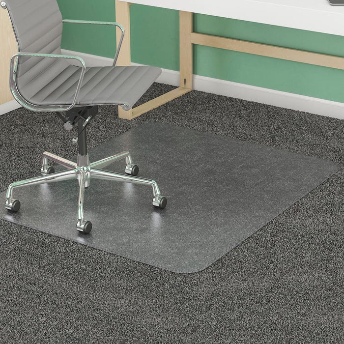 Deflect-O SuperMat Chair Mat, 45 x 53 Inches, Clear