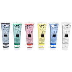 Sax Water Soluble Block Printing Ink, 5 Ounces, Assorted Colors, Set of 6 1429280