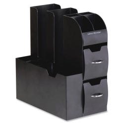 Mind Reader Coffee Condiment Caddy Organizer, Plastic, Black, Item Number 1473249