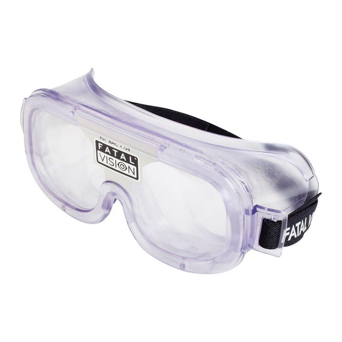 Fatal Vision White Label Clear Goggles