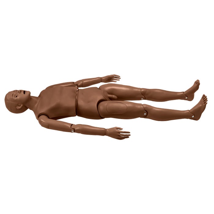 Gaumard Simple Simon Nursing Care Patient Simulator, Dark Skin Tone