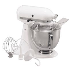 KitchenAid 5 Quart Artisan Mixer, White