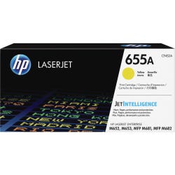 HP 655A Ink Cartridge, CF452A, Yellow