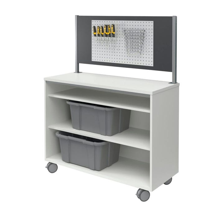 Fleetwood Designer 2.0 Cabinet, 2 Shelves, 48 x 20 x 37 inches