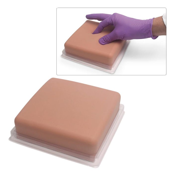 Remedy Simulation Group Large Injection Pad, Patrick, 6 x 6 x 1-3/4 Inches