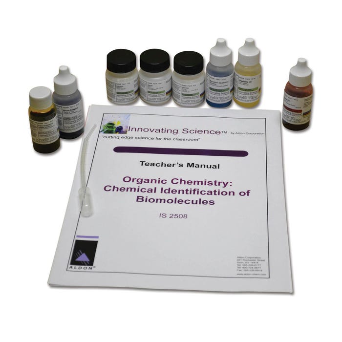 Innovating Science Biomolecules Identification Kit, Assorted Colors