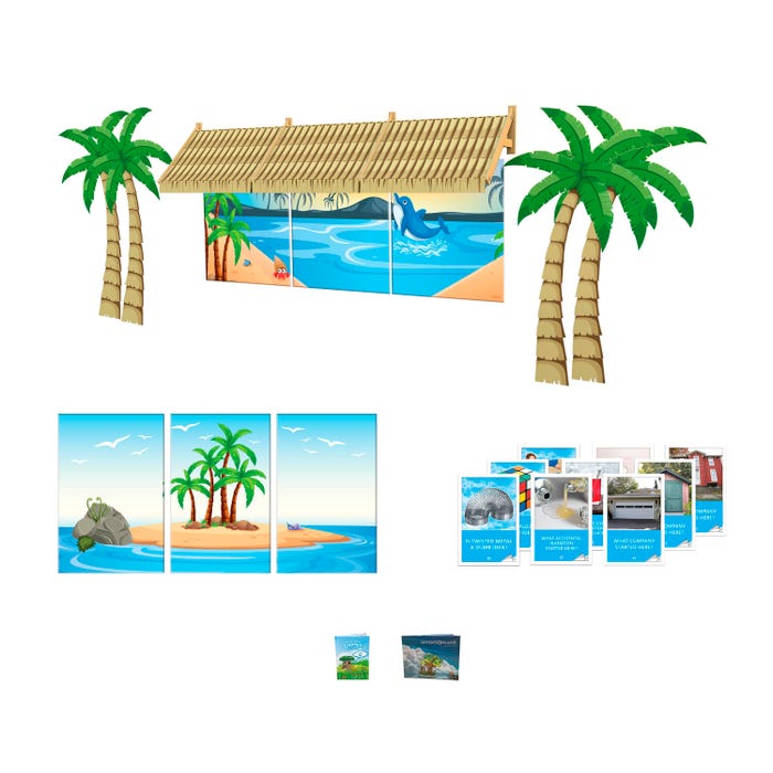 Inventionland Tiki Tech Bar Deluxe Starter Kit For One Innovation Lab Level 2