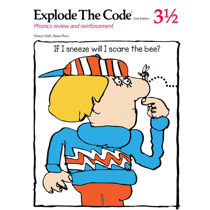 Explode The Code Book 3-1/2, Literacy & Phonics, 2nd Edition