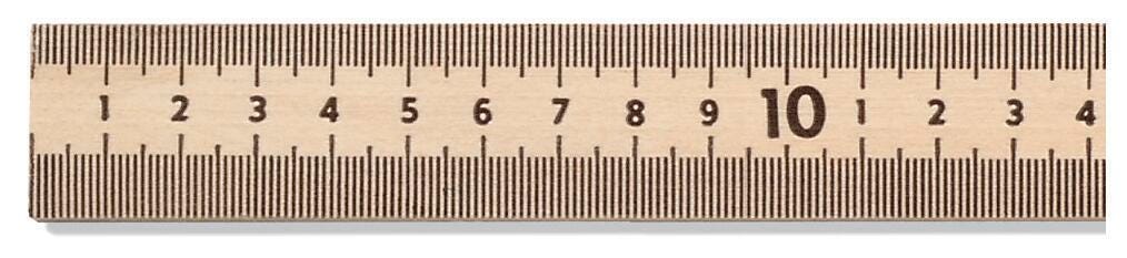 School Smart Hardwood Meter Sticks with Plain Ends, Pack of 16 Item Number 2091334