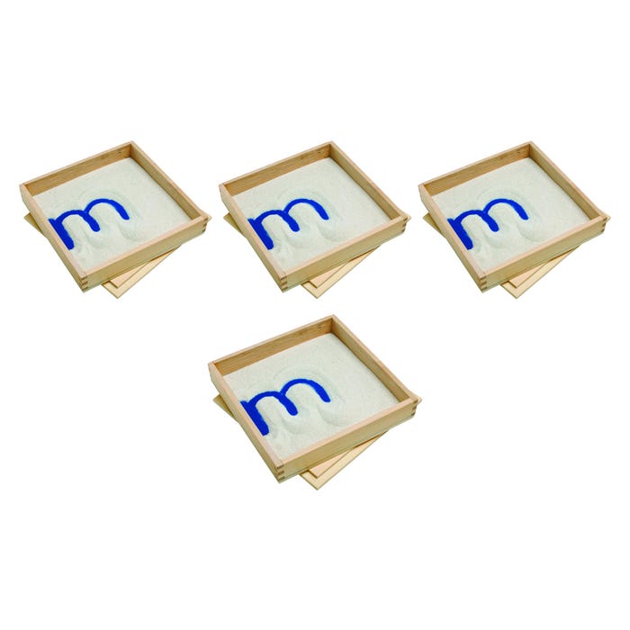 Primary Concepts Letter Formation Sand Trays, Set of 4