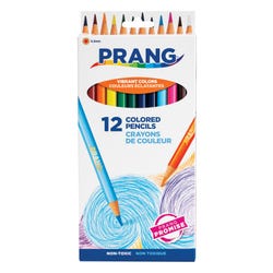 Prang Colored Pencils, Assorted Colors, Set of 12