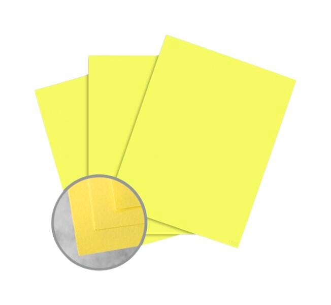 Image for Exact Vellum Bristol Paper, 8-1/2 x 11 Inches, 67 lb, Yellow, 2000 Sheets from School Specialty