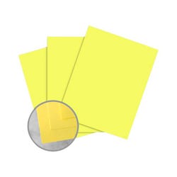 Exact Vellum Bristol Paper, 8-1/2 x 11 Inches, 67 lb, Yellow, 2000 Sheets
