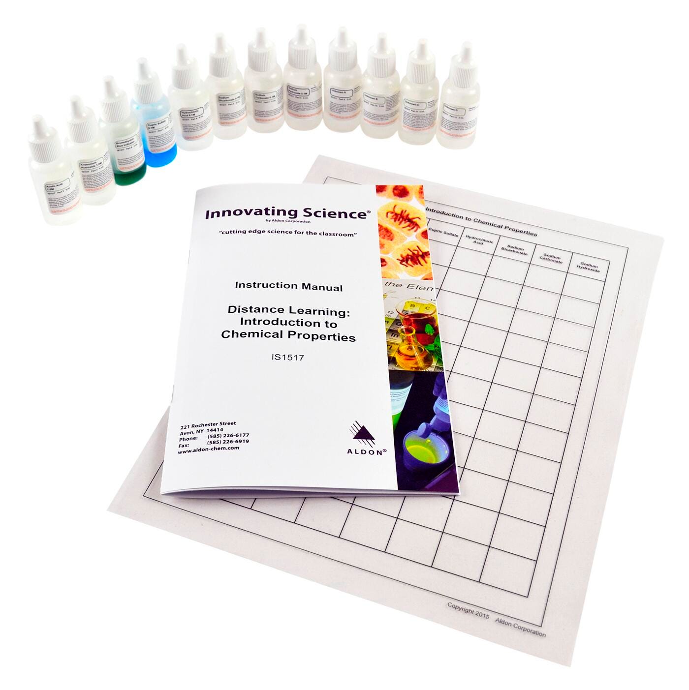 Innovating Science Distance Learning, Introduction to Chemical Properties