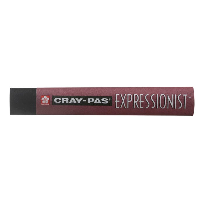 Sakura Cray-Pas Expressionist Non-Toxic Jumbo Oil Pastel, 2-3/4 x 7/16 in, Black, Pack of 12