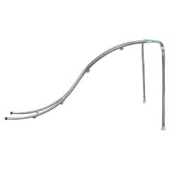 Powder Coat Finish Bowling Ramp, 61 x 30-1/2 x 29-1/2 Inches, Item Number 2004943
