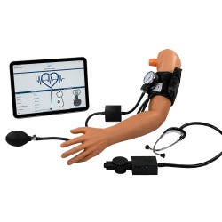 GERi/KERi Blood Pressure Arm 2.0 with iPad, Left Arm, Medium Skin Tone