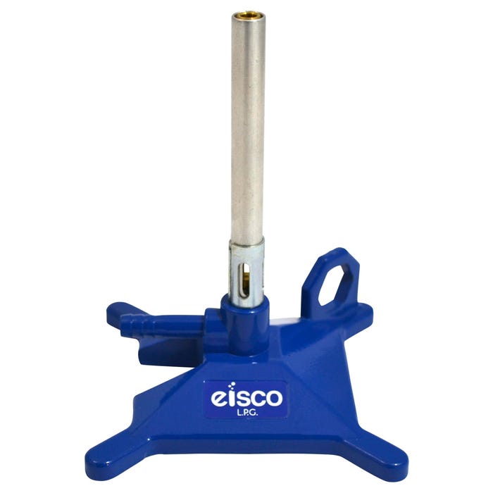 Eisco Labs Liquid Propane Bunsen Burner with StabiliBase Design
