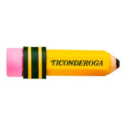 Ticonderoga Pencil Shaped Erasers, Pack of 36 1494024