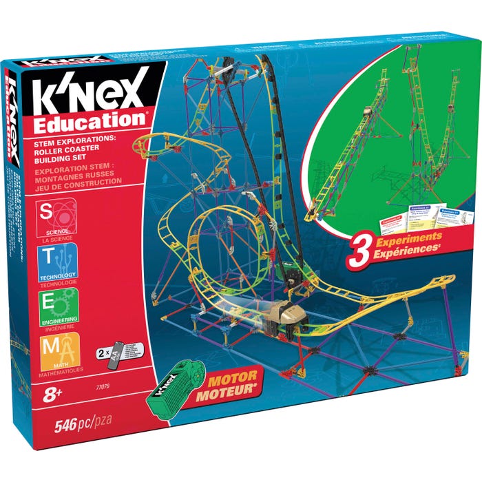 Coaster Building Set Knex Roller Coaster Set KNEX Space Invasion