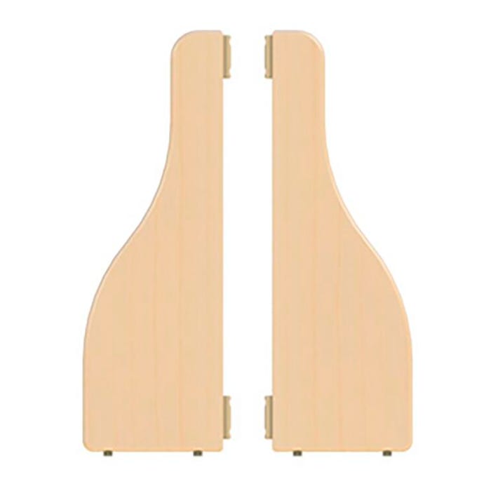 Jonti-Craft KYDZ Suite Stabilizer Wing Pair - E-Height, Plywood, Baltic Birch, 9 x 5/8 x 29 Inches