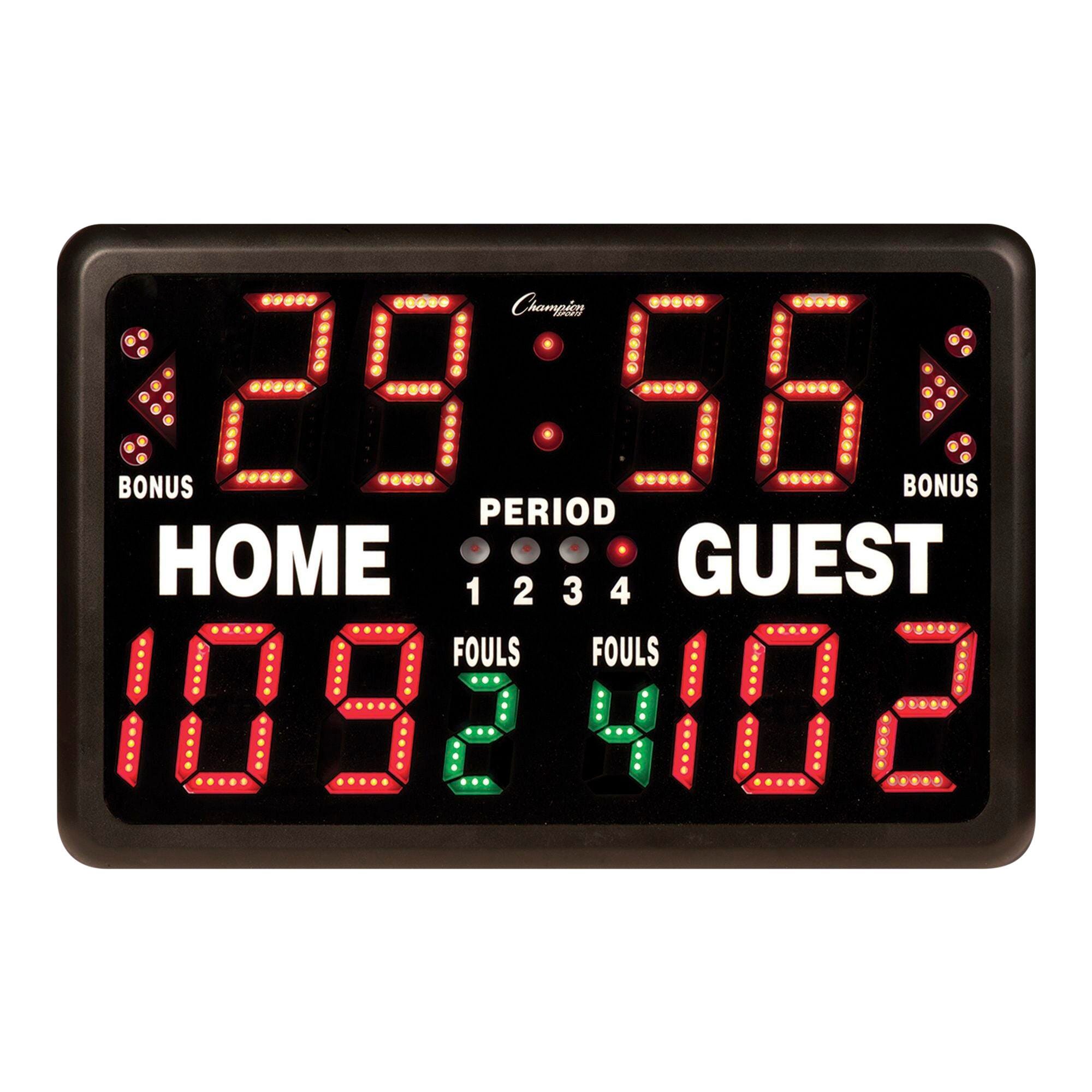 Champion Sports Table-Top Scorer/Timer, 22 x 15 x 8 Inches 032301