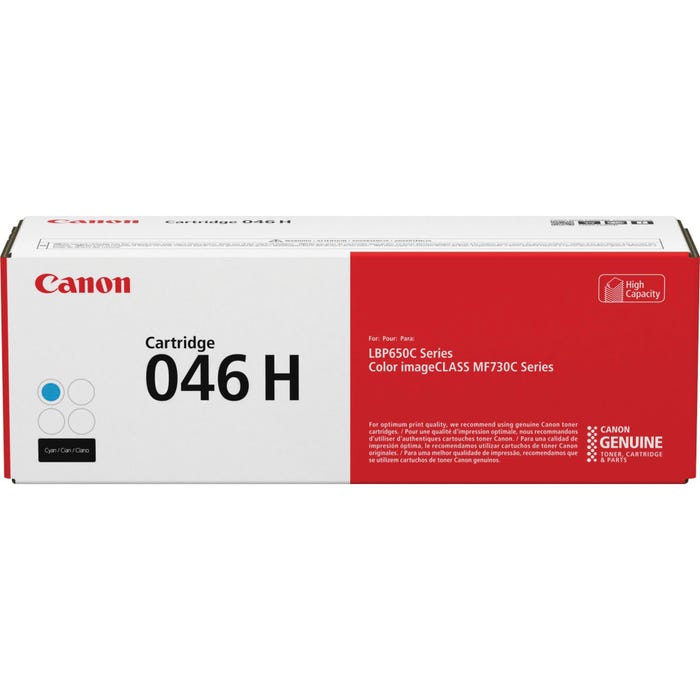 Canon Ink Toner Cartridge, CRTDG046HC, Cyan