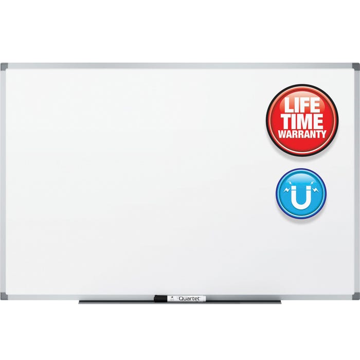 Quartet Standard DuraMax Magnetic Whiteboard, 6 x 4 Feet, White