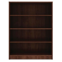 Image for Lorell Laminate 4 Shelf Bookcase, 36 x 12 x 48 Inches, Walnut from School Specialty