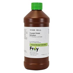 Frey Scientific Gentian Violet Solution, 500mL, Lab Grade 1515200