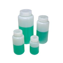 Image for United Scientific UniStore Reagent Bottles, Wide Mouth, HDPE, 125ml from School Specialty