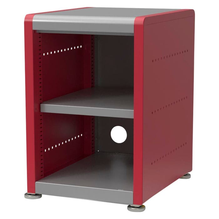 Classroom Select Geode Short Cabinet, Single Wide with Shelves