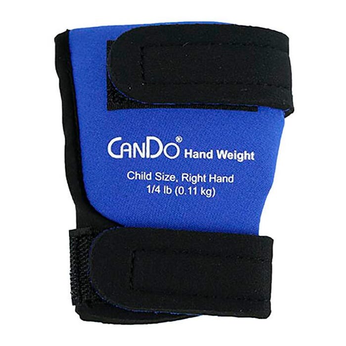 CanDo Palm Weights, Child Size Right Hand, 1/4 pound