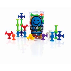 Fat Brain Toys Squigz Starter Set, 24 Pieces, Item Number 1533619