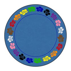 Image for Childcraft Learn Your Colors Bilingual Carpet, Round from School Specialty