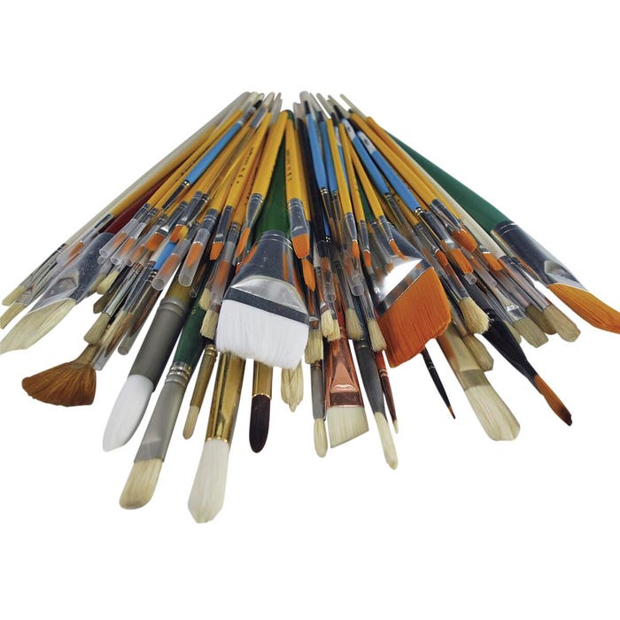 Royal Brush Scratch & Dent Brush Set, 100 Brushes