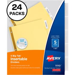 Tab Dividers, Item Number 1472789