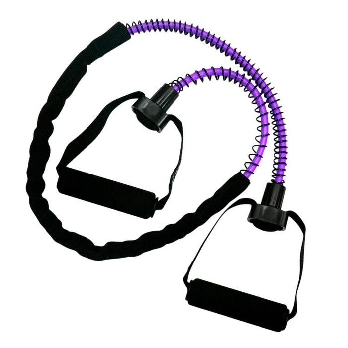 Aeromat Elite EX-Core Heavy Fitness Tube with Hard PP Grip, Polypropylene, Purple