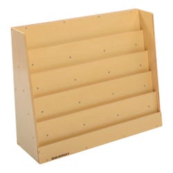 Childcraft 5-Shelf Book Stand Display, 3 Back Shelves, 36 x 12-3/4 x 29 Inches 068675