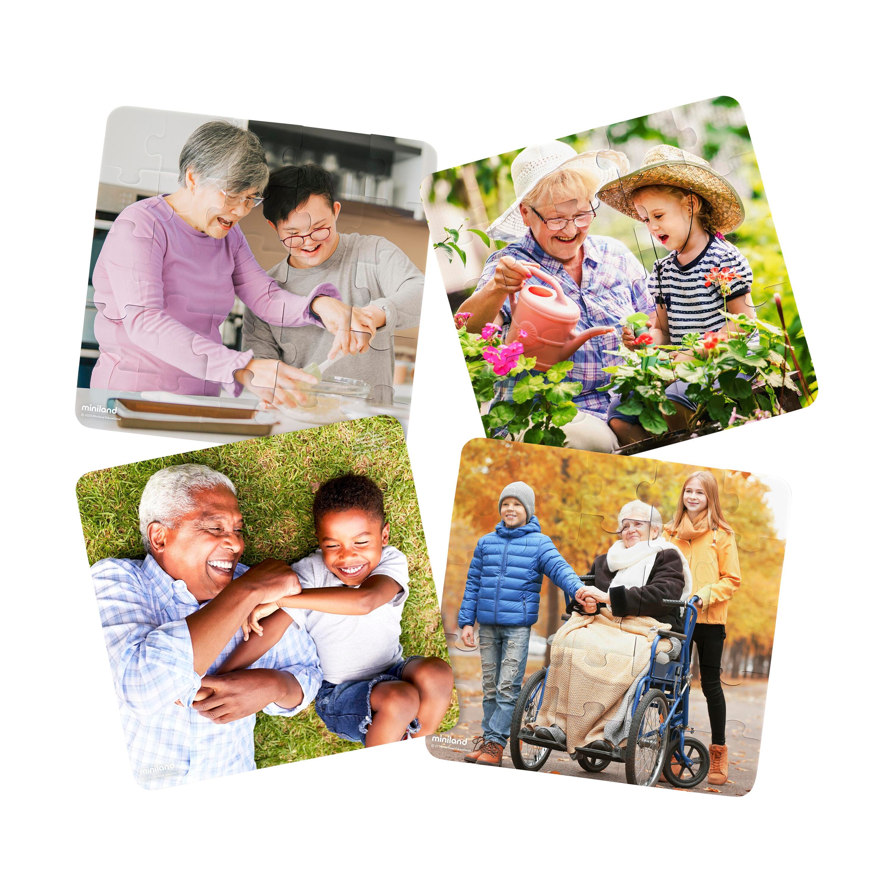 Grandparents Puzzles, Set of 4 2151609