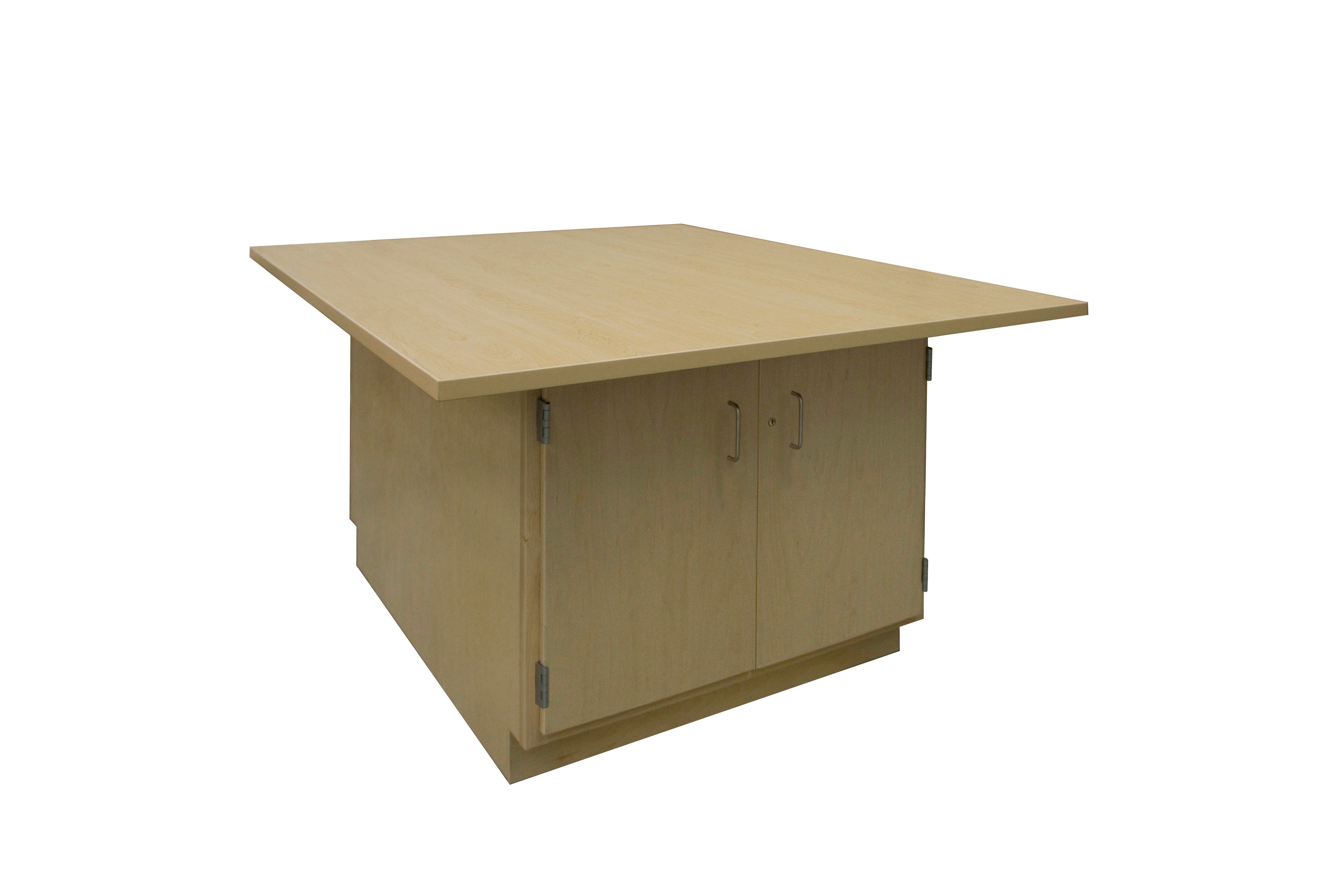 Hann Art and Printmaking Workstation, 64 x 54 x 32-1/4 Inches, Maple Laminate 2142029