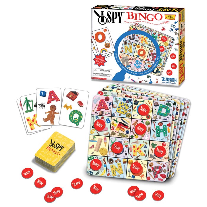 Briar Patch I Spy Bingo Game, Ages 4 and Up