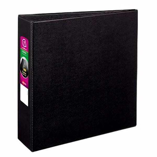 Avery Durable Binder, 3 Inch Slant Ring, Black 1396575