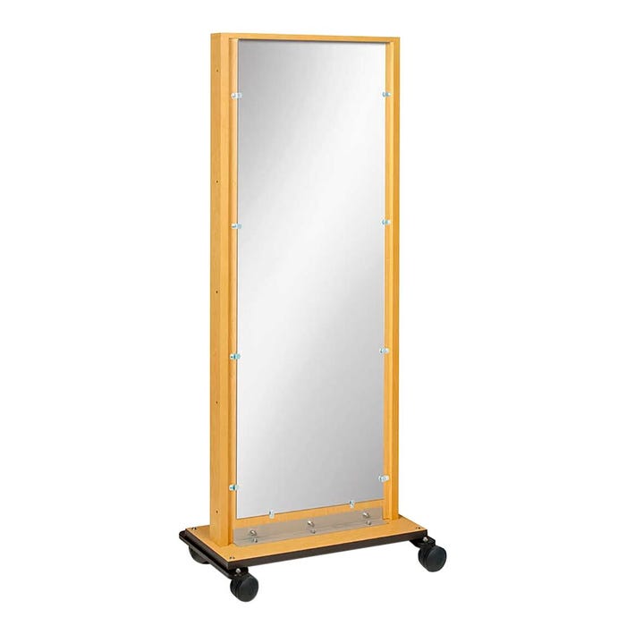 Clinton Industries Vertical Mobile Mirror, 72 x 26-1/2 Inches