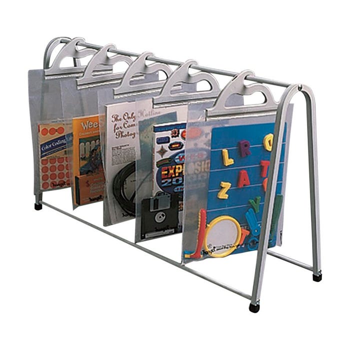 Monaco Sturdy Tabletop Rack, Anodized Aluminum, for Use with HangUp Bags, 30 x 8 x 17 Inches