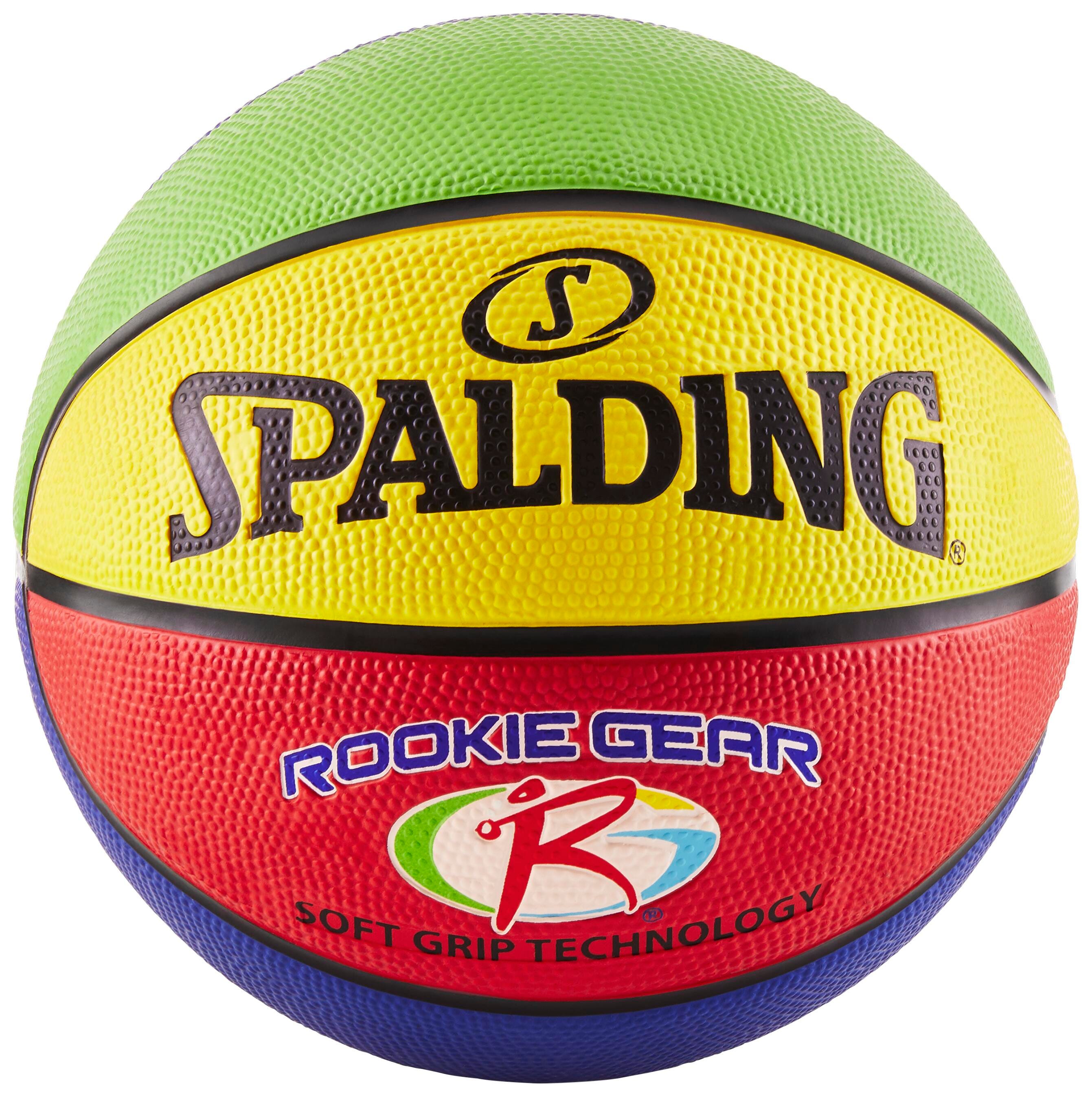Image for Spalding Rookie Gear Youth 27-1/2 Inch Basketball, Multi-Colored from School Specialty