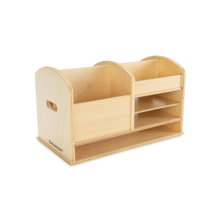 Childcraft Tabletop Writing Supplies Center, Wooden, 21-1/4 x 12 x 12-3/8 Inches