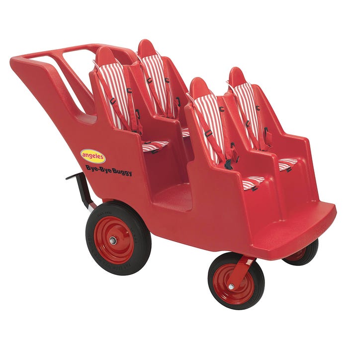 Angeles Never Flat Fat Tire, 57 x 29-5/8 x 37-3/4 Inches, 4 Passenger